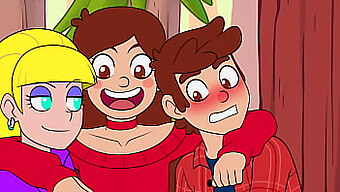 Parodi Gravity Falls Hentai: Puki Dicukur Dan Zakar Gadis Koboi Menunggang