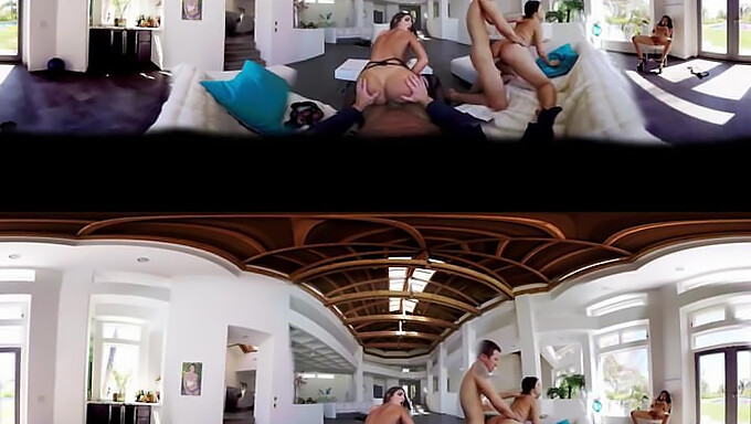 Experience a group sex orgy in virtual reality