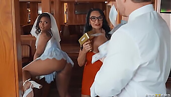 The Wedding Party Turns Wild As The Bride Rita Daniels Gets Down And Dirty With All The Guests In This Steamy Video