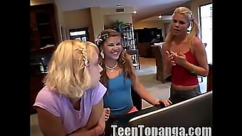 A Steamy Teen Threesome With Topanga, Summer, And Lexy In A Lesbian Orgy