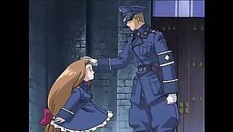 Teen Girl Gets Her First Taste Of Sex With A Police Officer In Uncensored Hentai Series