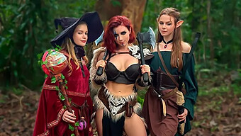 D&D World'S Hottest Cosplayers In Steamy Sex Session